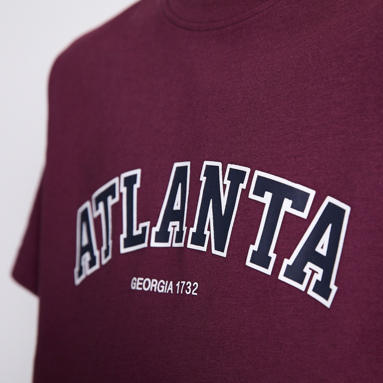 Printed tee "Thomas star" Printed tee "Thomas star" Burgundy 2